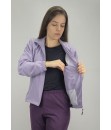 Conjunto Tactel Elastano Forrado Agasalho Butu Biru Lilás Roxo